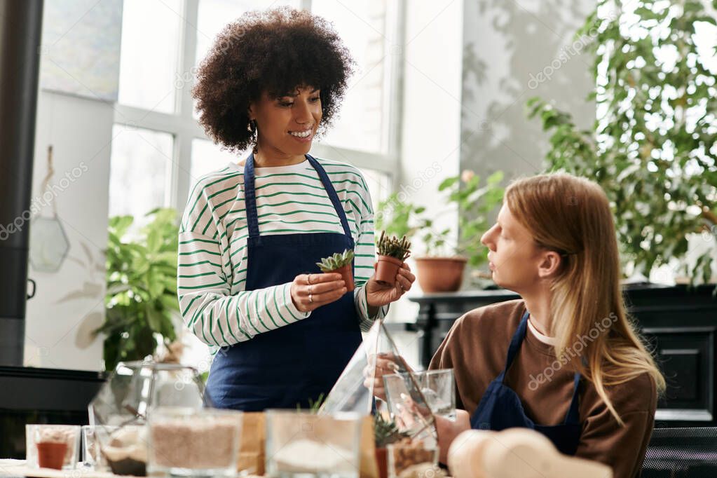 Community nutrition workshop with diverse participants